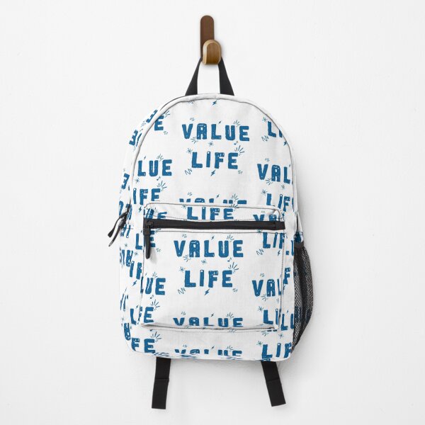 Item preview, VALUE LIFE - Pro Life Pro People Anti-Abortion designed and sold by Pirate Foto.