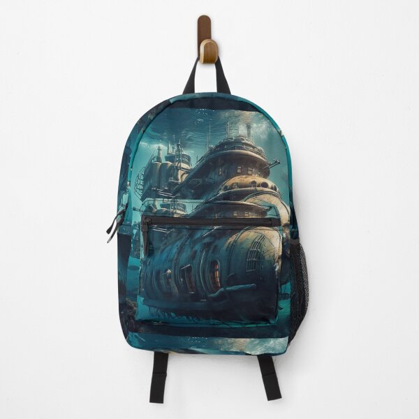 Item preview, Steampunk Submarine Surrealism designed and sold by CreationP.