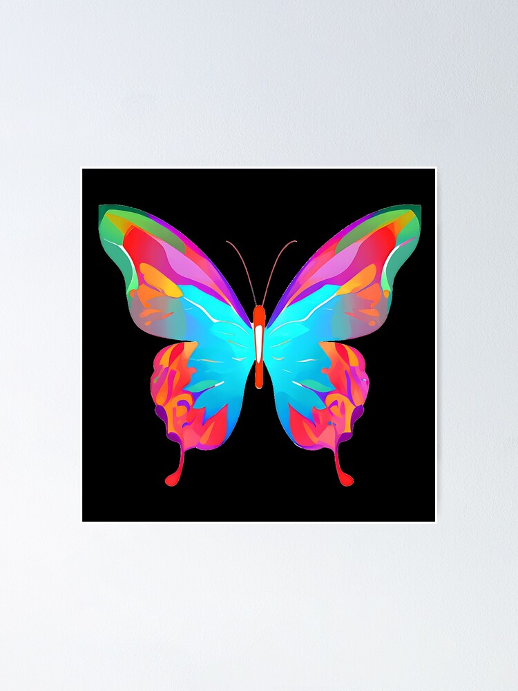 Colorful Butterfly Art - Butterfly - Posters and Art Prints