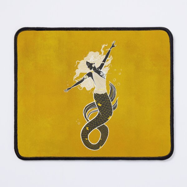 Dancing Mythical Mermaid Mouse Pad