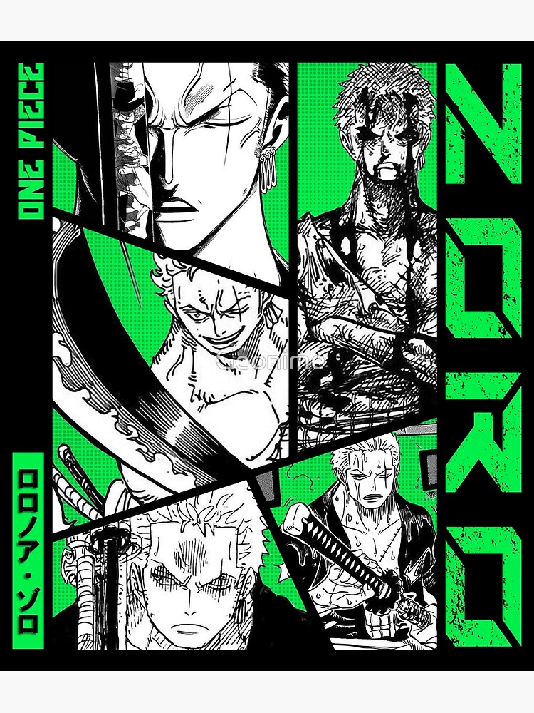 One piece manga, Zoro, One piece drawing