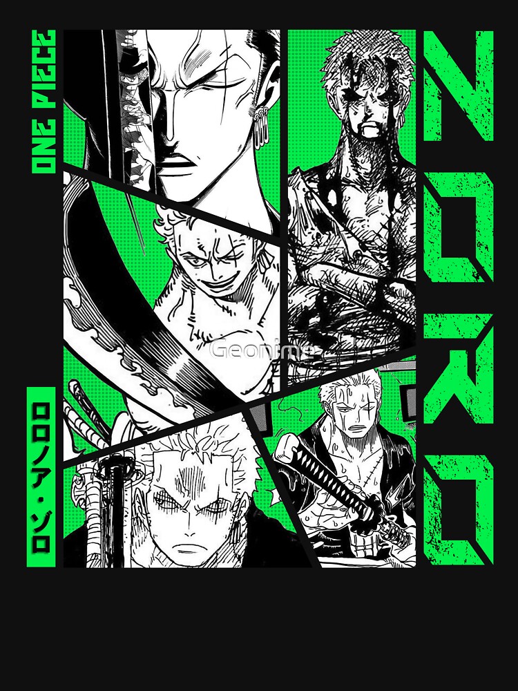 Zoro with Enma (Manga) Essential T-Shirt for Sale by MangaPanels