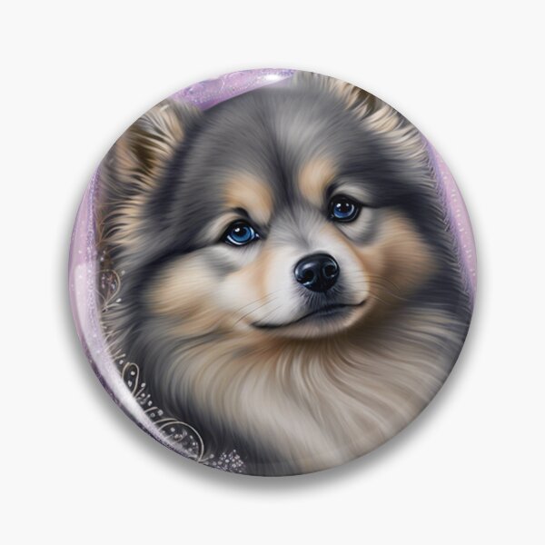 Item preview, Modest Finnish Lapphund designed and sold by Nocturne Paws.