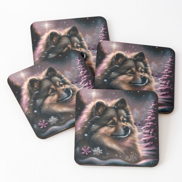 Item preview, Finnish Lapphund In Winter Magic designed and sold by Nocturne  Paws.