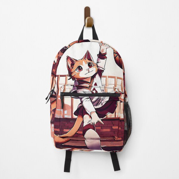 Item preview, ANIME CAT PLYAING BASKETBALL designed and sold by rawat401.
