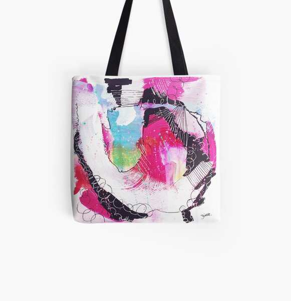Color Twisted #19 Allover-Print Tote Bag