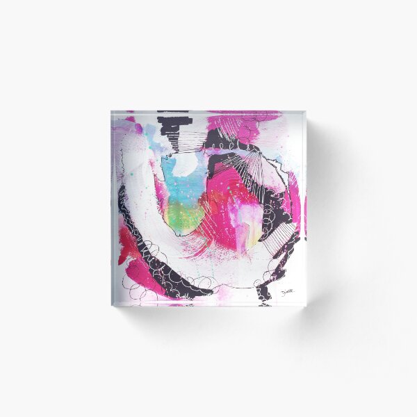 Color Twisted #19 Acrylblock