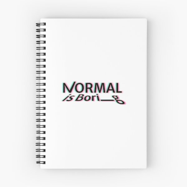 Item preview, Normal is boring designed and sold by SEBAI-Fatma.