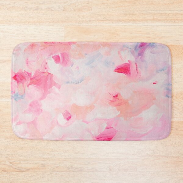Item preview, Pink pastel painterly dabs abstract designed and sold by Ilze Lucero.