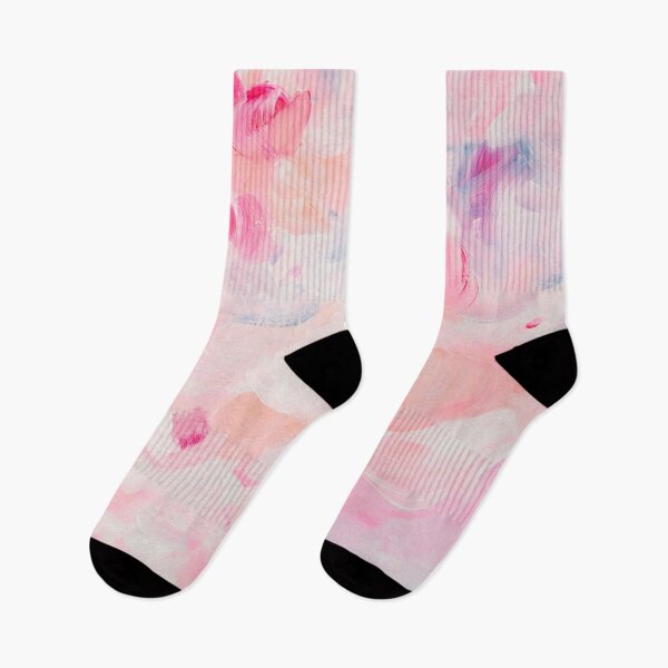 Item preview, Pink pastel painterly dabs abstract designed and sold by Ilze Lucero.