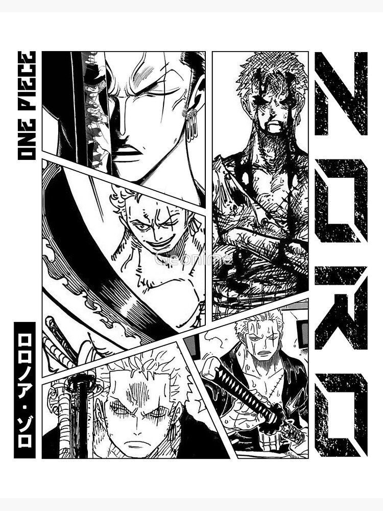 Zoro - Manga Anime Design V2 - Zoro Roronoa - Posters and Art Prints