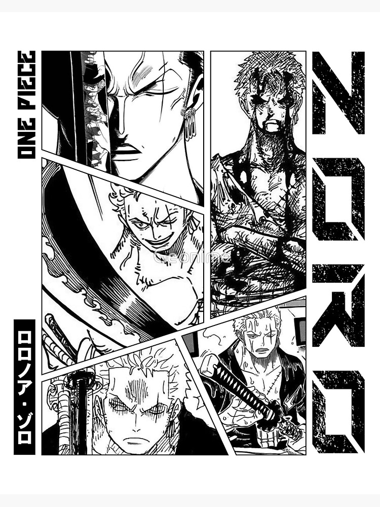 One piece manga, Zoro, One piece drawing