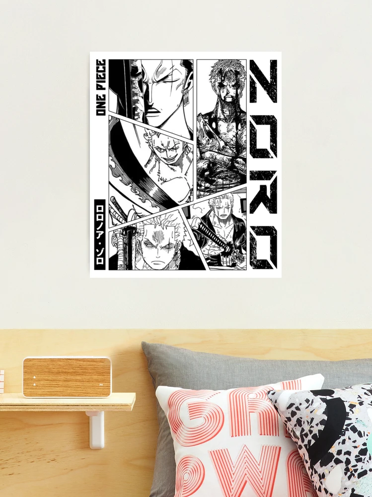 One Piece Zoro Trousse D Impression Personnalisée Noir[5072