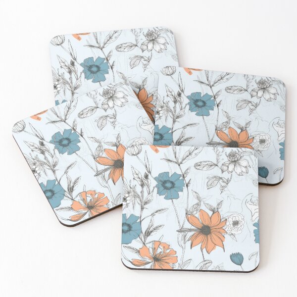 Artikelvorschau, Vintages Wildblumenmuster entworfen und verkauft von MikAImageShop.