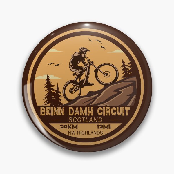Item preview, Beinn Damh Circuit | Scotland | Mountain Biking designed and sold by KrisSidDesigns.
