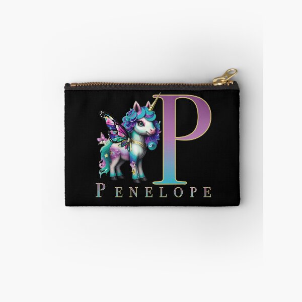 Item preview, Penelope name with a cute unicorn designed and sold by Lubellebubble20.