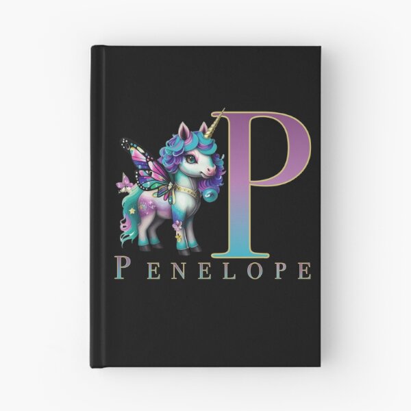 Item preview, Penelope name with a cute unicorn designed and sold by Lubellebubble20.
