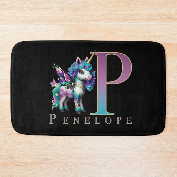Item preview, Penelope name with a cute unicorn designed and sold by Lubellebubble20.