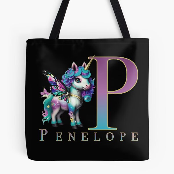 Item preview, Penelope name with a cute unicorn designed and sold by Lubellebubble20.