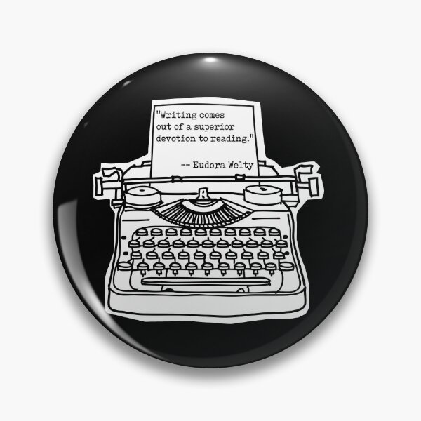 Item preview, Welty Reading Comes Out, white background and border designed and sold by AndrewCotten.