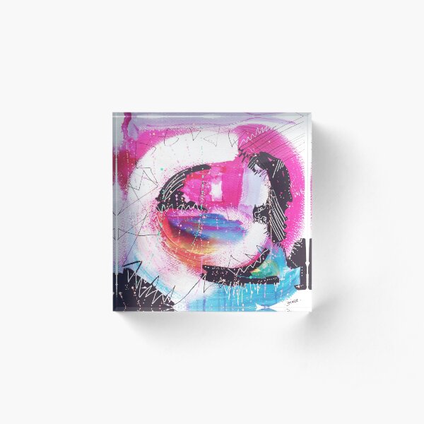 Color Twisted #21 Acrylblock