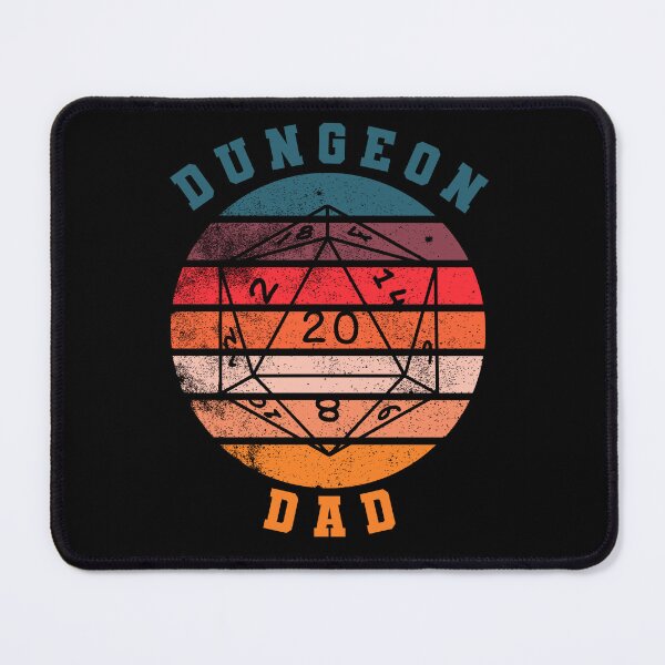 Item preview, Dungeon Dad, Dungeons And Dragons, DND, Dm, Dungeon Master designed and sold by Dusk Votum.
