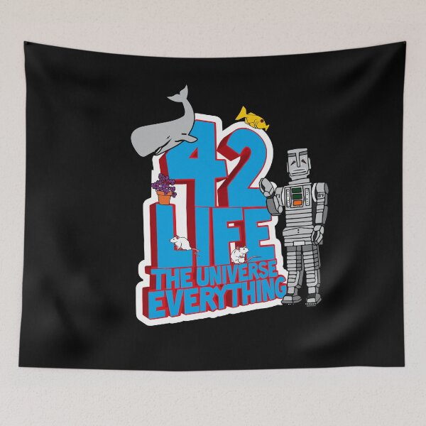 Item preview, 42 - Life, The Universe, Everything designed and sold by iconikit.