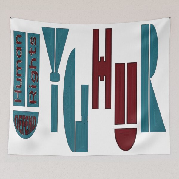 Item preview, *UYGHUR FREEDOM - DEFEND THE UYGHUR HUMAN RIGHTS - SAVE UYGHURS - I LOVE UYGHURS* designed and sold by Ralek.