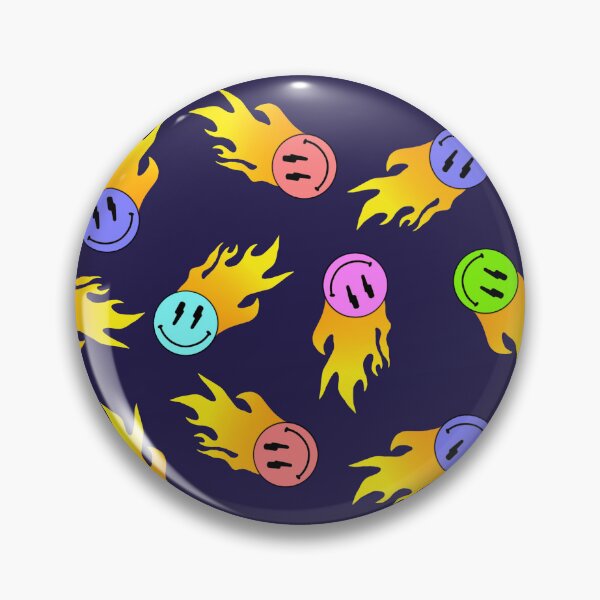 Item preview, Flaming Smiley designed and sold by Arts and Herbs.