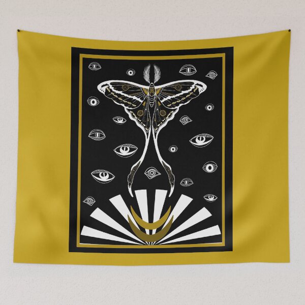 Item preview, Whimsigothic Moth Design designed and sold by sydneymcc.