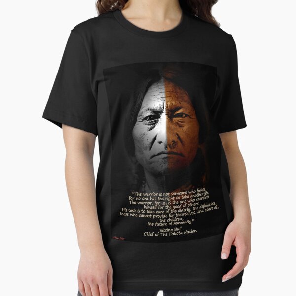Item preview, Sitting Bull Warrior quote. Poster designed and sold by Irisangel.
