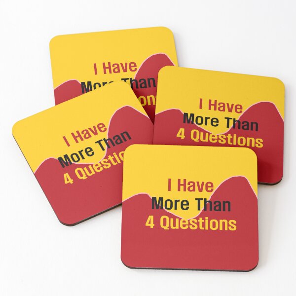 Item preview, I Have More Than Four Questions designed and sold by EunsooLee.