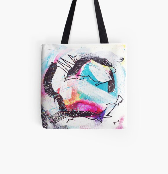 Color Twisted #25 Allover-Print Tote Bag