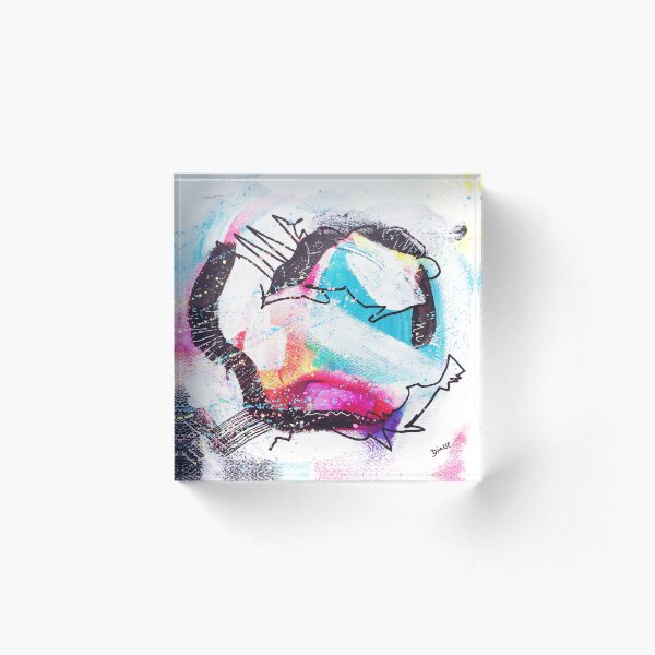 Color Twisted #25 Acrylblock