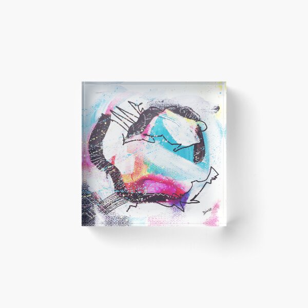Color Twisted #25 Acrylblock