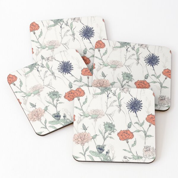 Artikelvorschau, Vintages Wildblumenmuster entworfen und verkauft von MikAImageShop.