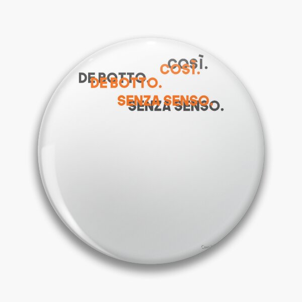 Item preview, Cos. De bas. Senza senso designed and sold by akinsmeggan.