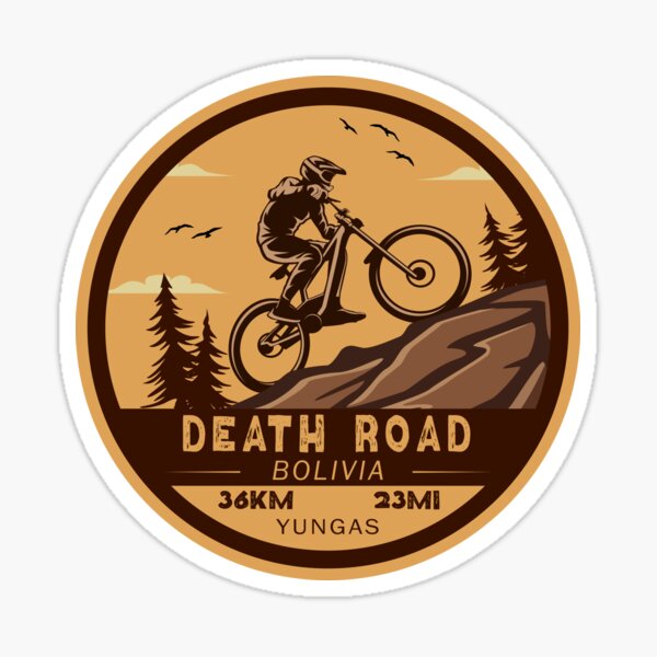 Item preview, Death Road | Bolivia | Mountain Biking designed and sold by KrisSidDesigns.