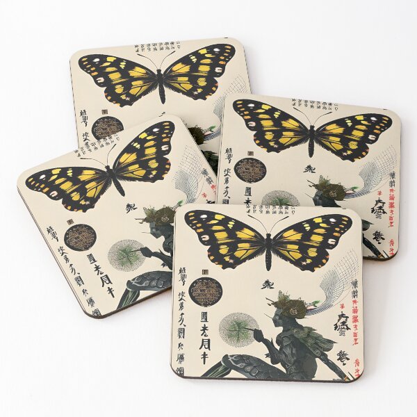 Item preview, A Magical Encounter with a Black Butterfly and a Mysterious Fairy designed and sold by Beto Santos.
