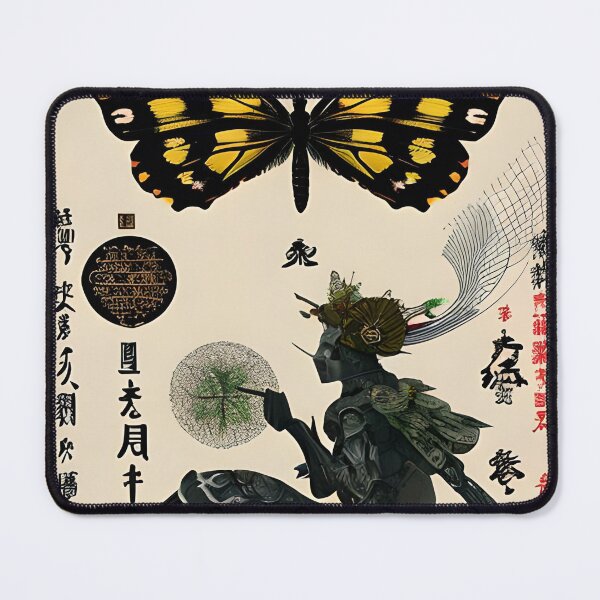 Item preview, A Magical Encounter with a Black Butterfly and a Mysterious Fairy designed and sold by Beto Santos.