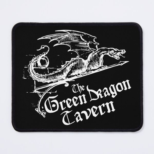 Item preview, Green Dragon Tavern, White, transparent background designed and sold by AndrewCotten.