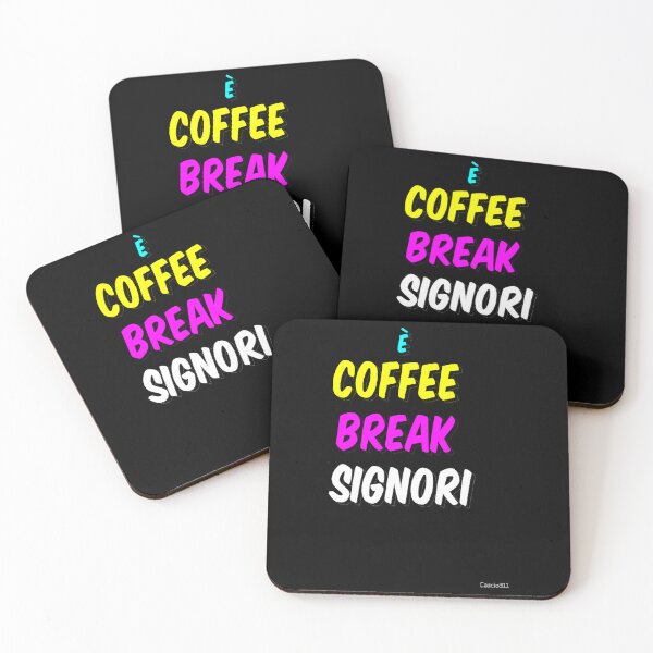 Item preview, È Pause Café Signori! designed and sold by akinsmeggan.