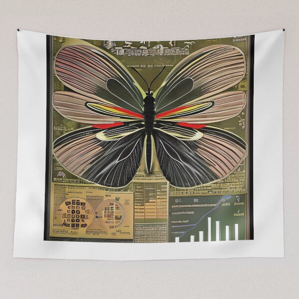Item preview, A Butterfly in a World of Data and Design designed and sold by Beto Santos.