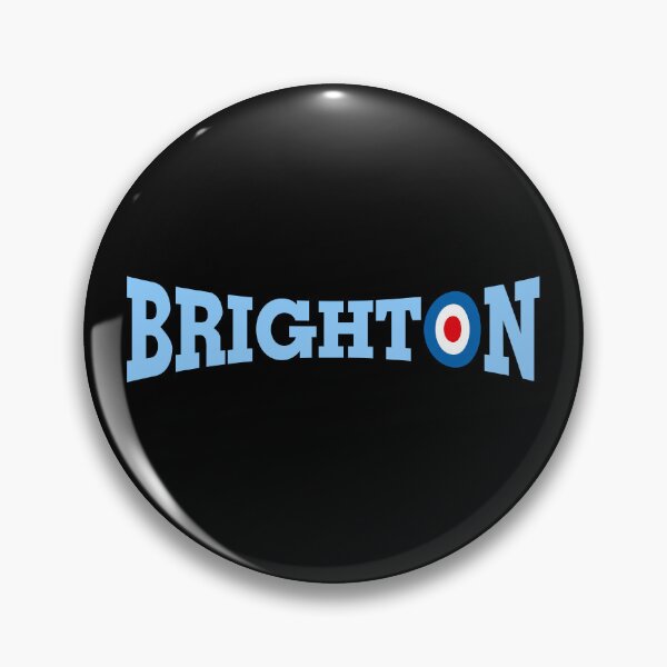 Item preview, Brighton Scooterist Mod with RAF target designed and sold by peterpaz.