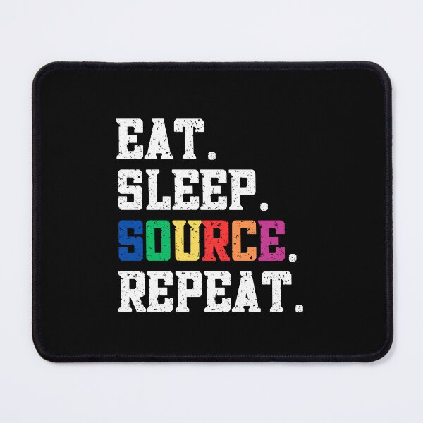 Item preview, Eat Sleep Source Repeat Ecommerce Retail Arbitrage Funny Entrepreneur T-Shirt Design designed and sold by ChosinMarkets77.