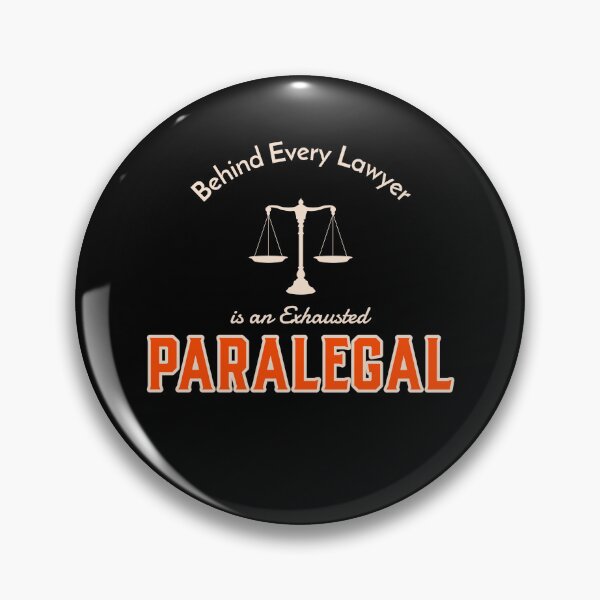 Item preview, Behind Every Lawyer is an Exhausted Paralegal - Funny Paralegal designed and sold by Queen1120.