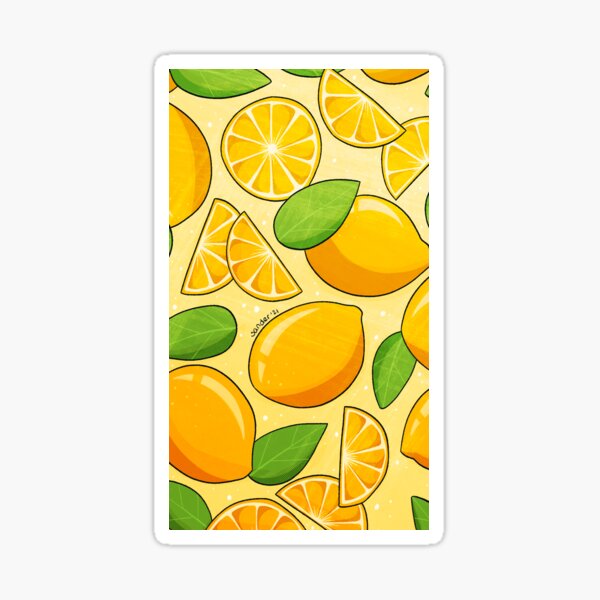 lemon dreams Sticker