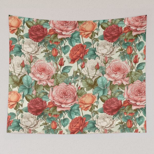 Item preview, Rose Garden Pattern designed and sold by ayladesignz.