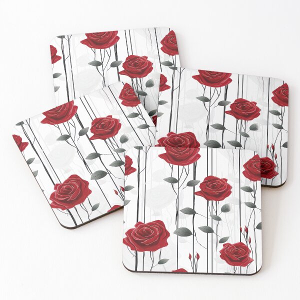 Item preview, Pattern - Red roses designed and sold by NazarART.