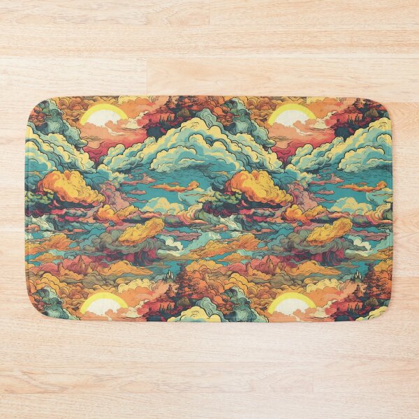 Item preview, Surrealistic Cloudscape in Radiant Colors designed and sold by kfir marco.